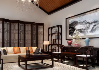 江山中式书房设计让四合院的生活更加美好